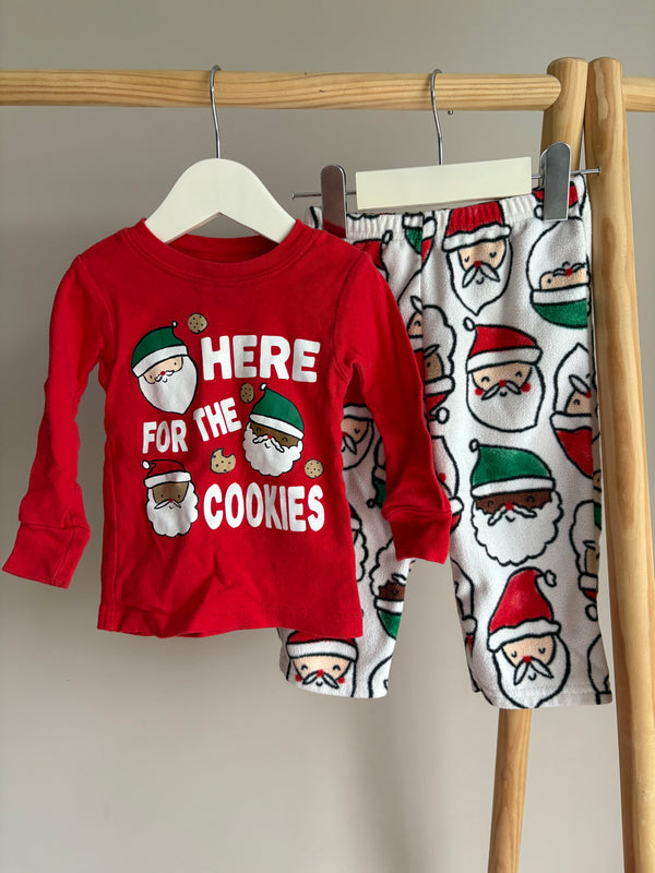 CARTERS Christmas Sleepwear (12 Months)