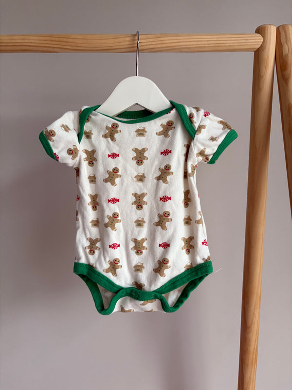 MONKEY BARS Christmas Onesie (3-6 Months)
