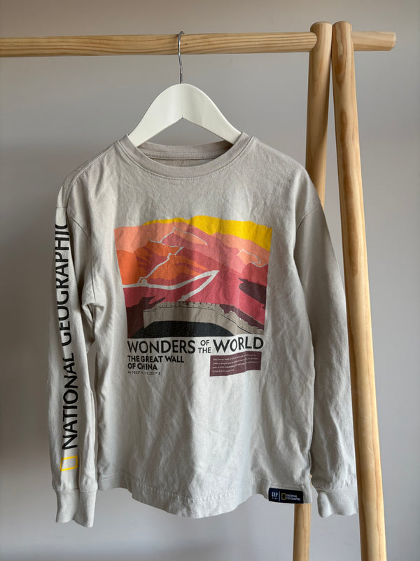 GAP X NATIONAL GEOGRAPHIC Long Sleeve (8-9 Years)