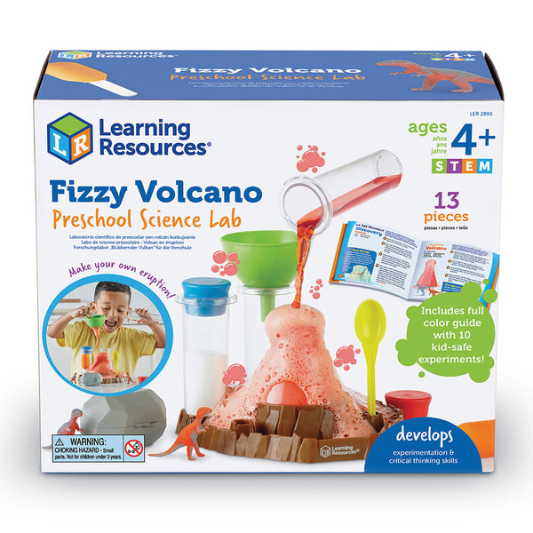 FIZZY VOLCANO PRESCHOOL LAB – LEARNING RESOURCES