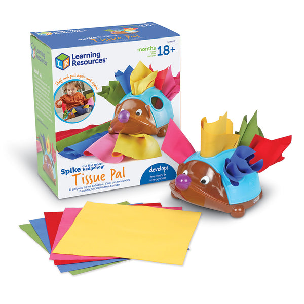 SPIKE THE FINE MOTOR HEDGEHOG TISSUE TIME – LEARNING RESOURCES
