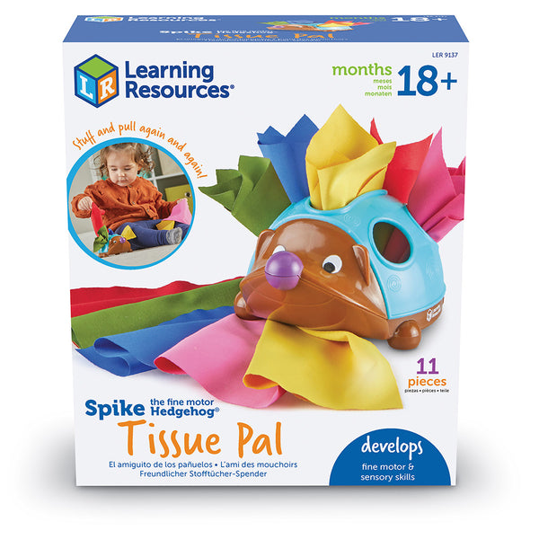 SPIKE THE FINE MOTOR HEDGEHOG TISSUE TIME – LEARNING RESOURCES