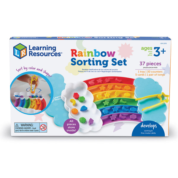 RAINBOW SORTING TRAYS – LEARNING RESOURCES