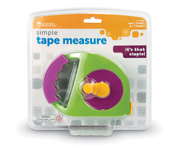 SIMPLE TAPE MEASURE – LEARNING RESOURCES