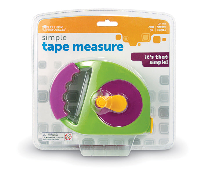 SIMPLE TAPE MEASURE – LEARNING RESOURCES