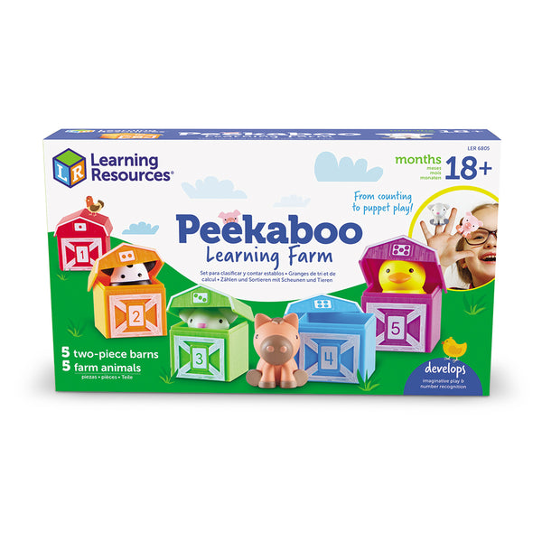 PEEKABOO LEARNING FARM – LEARNING RESOURCES