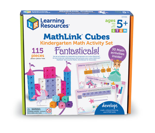 MATHLINK KINDERGARTEN MATH ACTIVITY SET: FANTASTICALS! – LEARNING RESOURCES