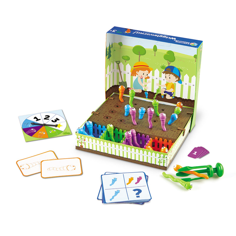 WRIGGLEWORMS!FINE-MOTOR ACTIVITY SET – LEARNING RESOURCES