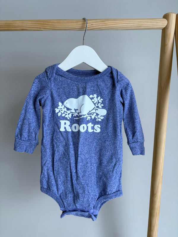 ROOTS Long Sleeve Onesie (6-12 Months)
