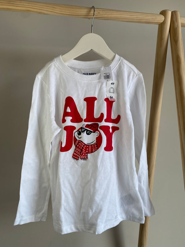 OLD NAVY Christmas Long Sleeve (4 Years)