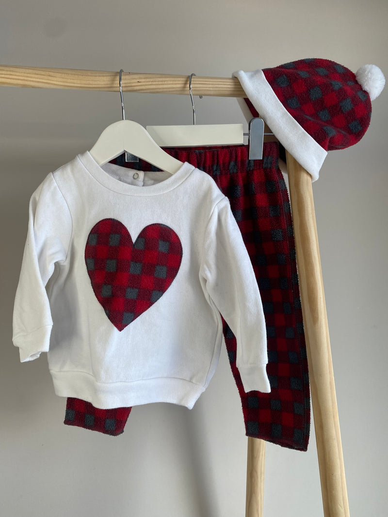 CHICK PEA Christmas Outfit (12 Months)