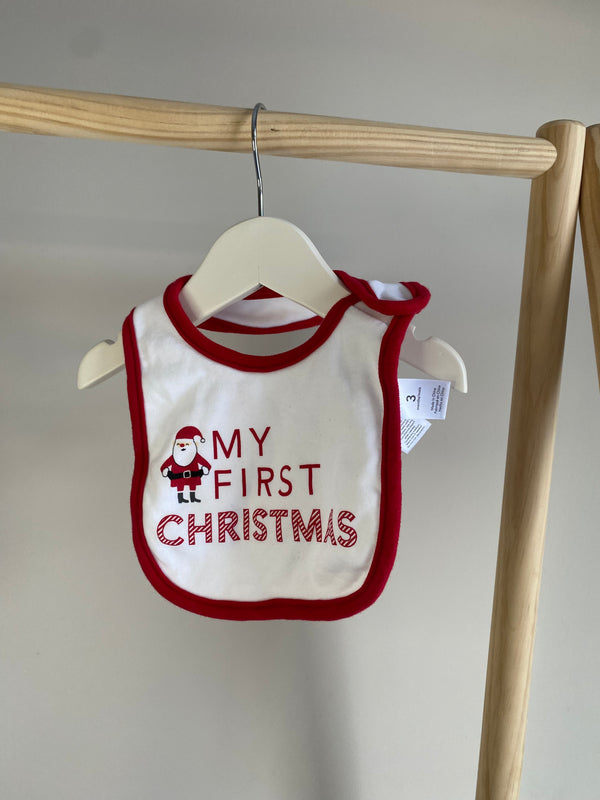 CARTERS Christmas Bib (3 Months)
