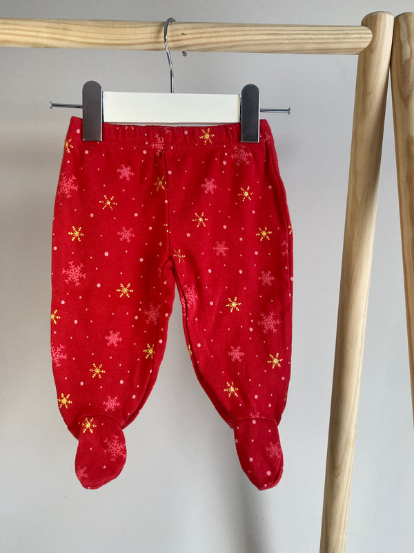 MONKEY BARS Christmas Pants (3-6 Months)