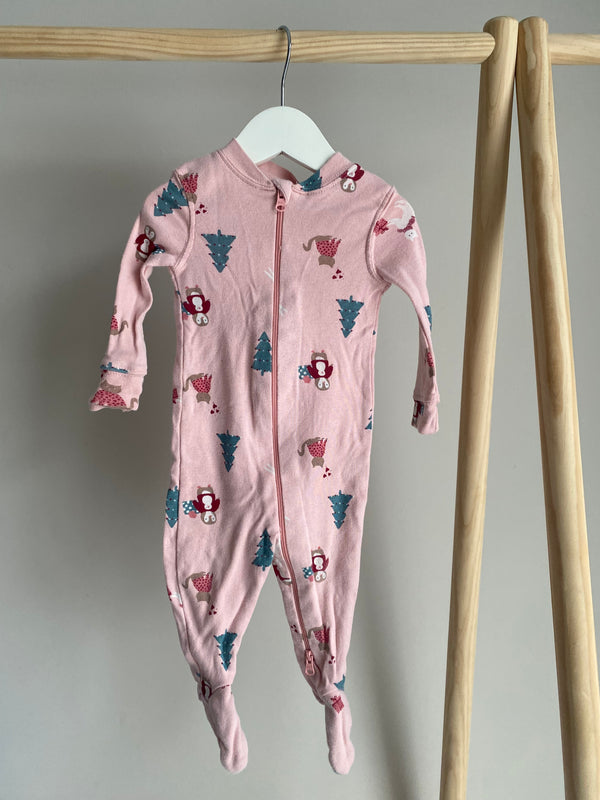 LITTLE EARTHLINGS Christmas Sleeper (6-9 Months)