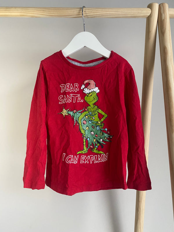 Grinch Christmas Top (4 Years)