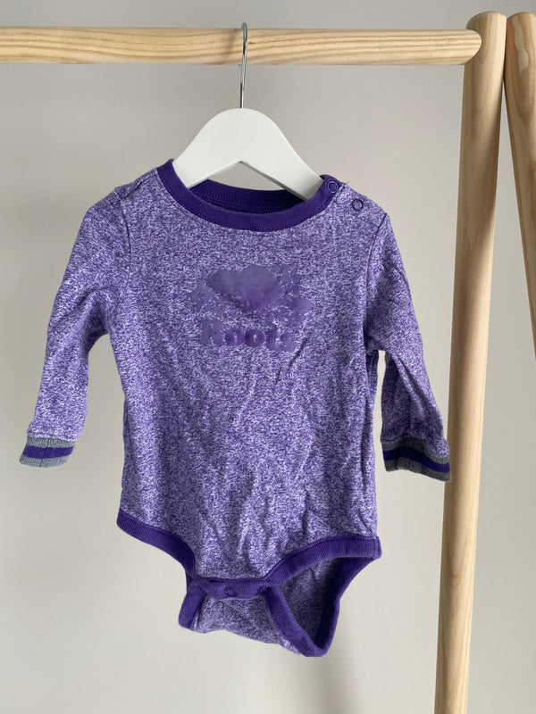 ROOTS Long Sleeve Onesie (3-6 Months)