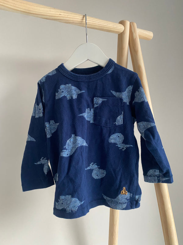 GAP Dinosaur Long Sleeve (12-18 Months)