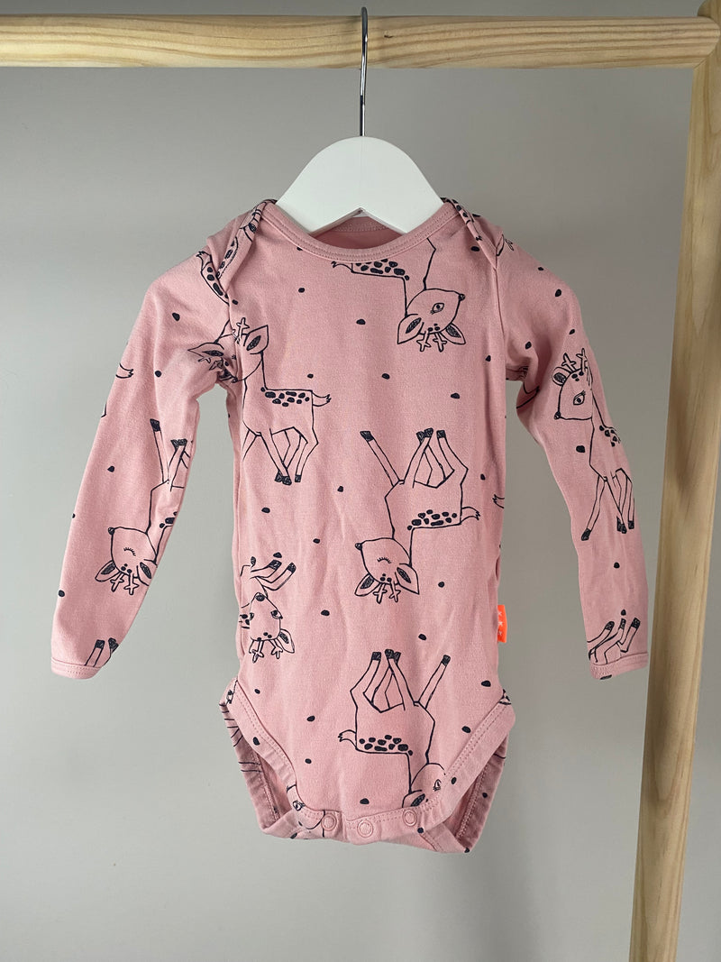 HEMA Long Sleeve Reindeer Onesie (3-6 Months)