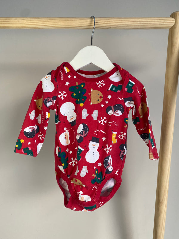 H&M Christmas Outfit (2-4 Months)