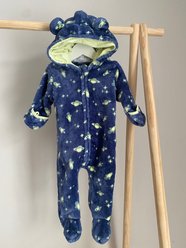 MONKEY BARS Space Bunting Suit (0-3 Months)