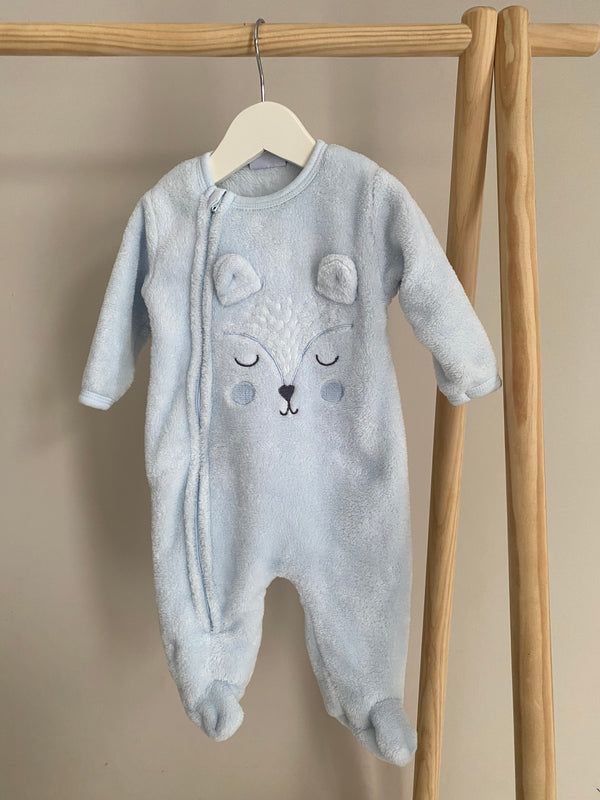 RENE ROFE Fluffy Sleeping Fox Sleeper (0-3 Months)