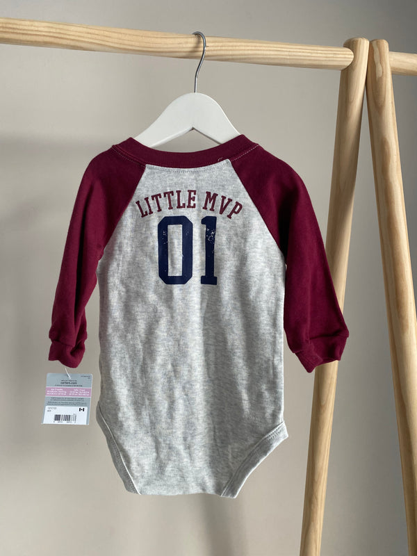 CARTERS Sport Long Sleeve Onesie (9 Months)