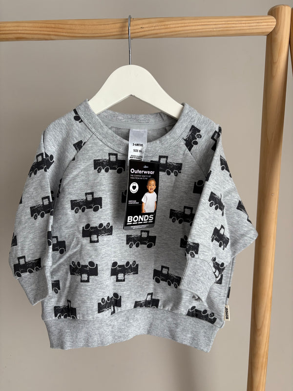BONDS Oversized Crew (3-6 Months)