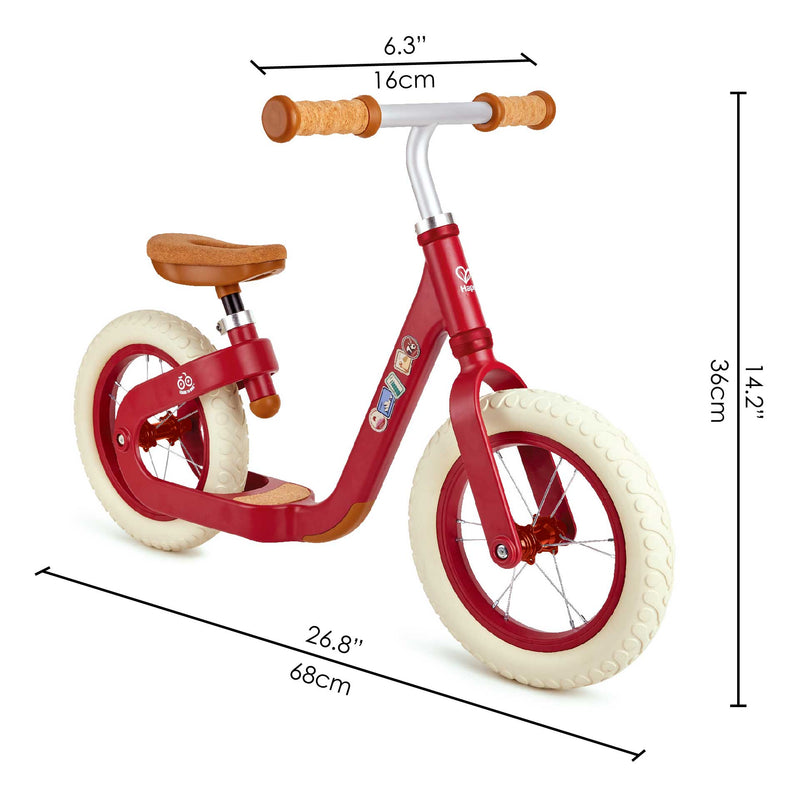 BASIC BALANCE BIKE – WINE RED – HAPE