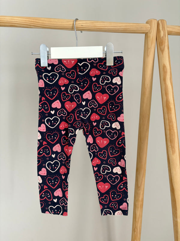 JOE FRESH Valentines Leggings (12-18 Months)