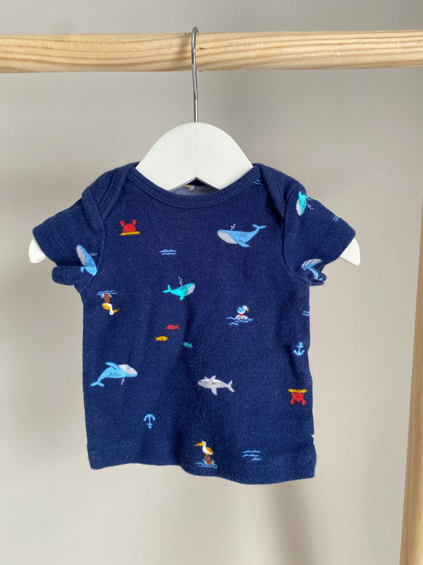 CARTERS Ocean T-Shirt (Newborn)