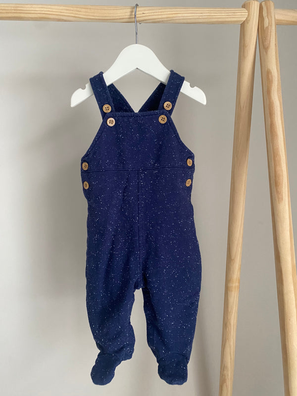 KOALA BABY Footed Overalls (3-6 Months)