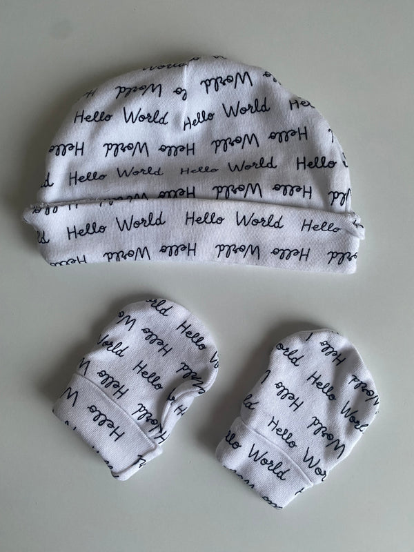 INFANT Hat & Mittens