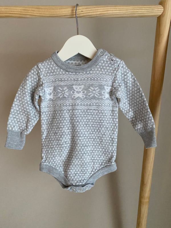 GEORGE Long Sleeve Onesie (3 Months)