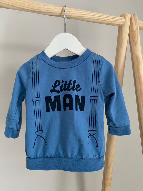 EMILY & OLIVER Little Man Long Sleeve (3-6 Months)