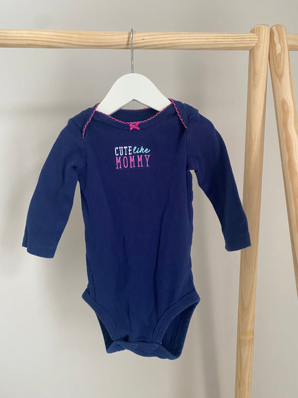 CARTERS “Cute Like Mommy” Long Sleeve (6 Months)