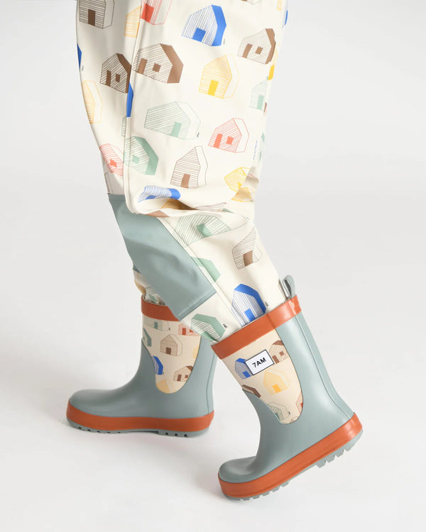 7AM Rain Boots (Size 10)