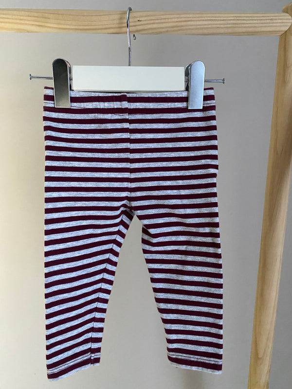 GEORGE Striped Leggings (6-12 Months)