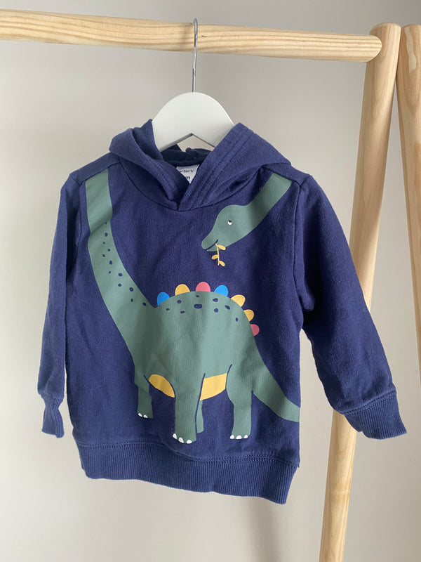CARTERS Dinosaur Hoodie (12 Months)