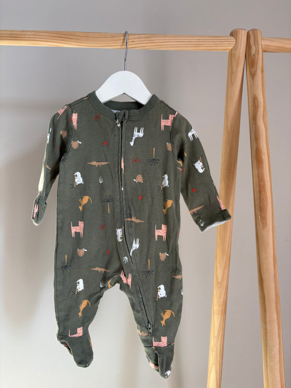 OLD NAVY Jungle Sleeper (0-3 Months)