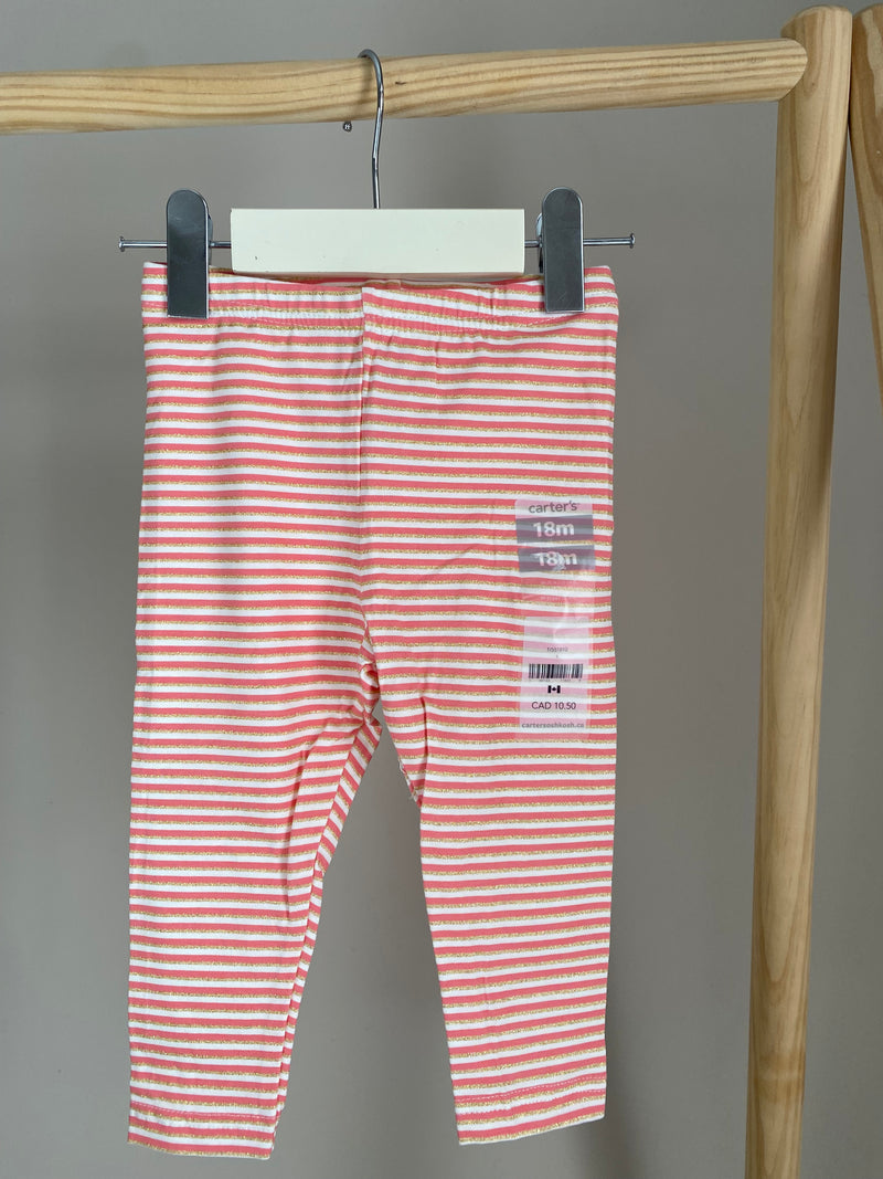 CARTERS Striped Leggings (18 Months)
