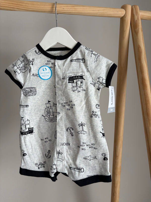 CARTERS Ahoy Romper (3 Months)