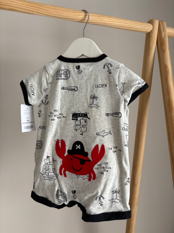 CARTERS Ahoy Romper (3 Months)