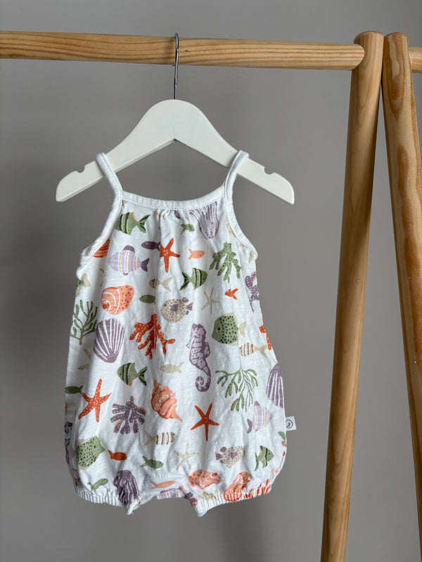 LITTLE PLANET Sea Romper (3 Months)