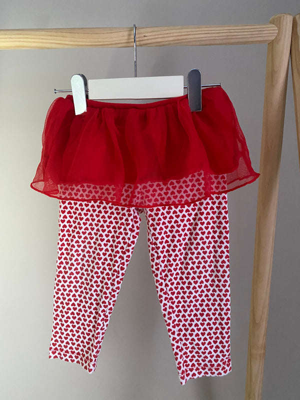 CARTERS Tutu & Hearts Pants (18 Months)