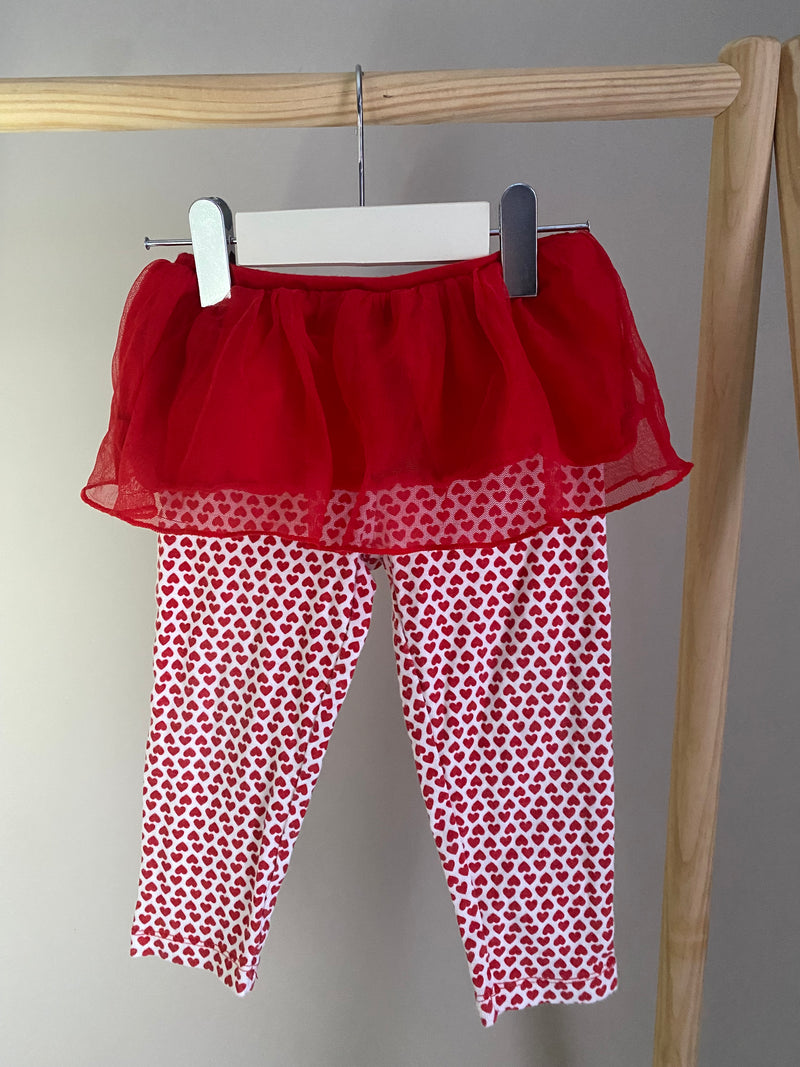 CARTERS Tutu & Hearts Pants (18 Months)