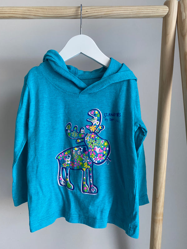 INITIAL Hooded Long Sleeve (2T)