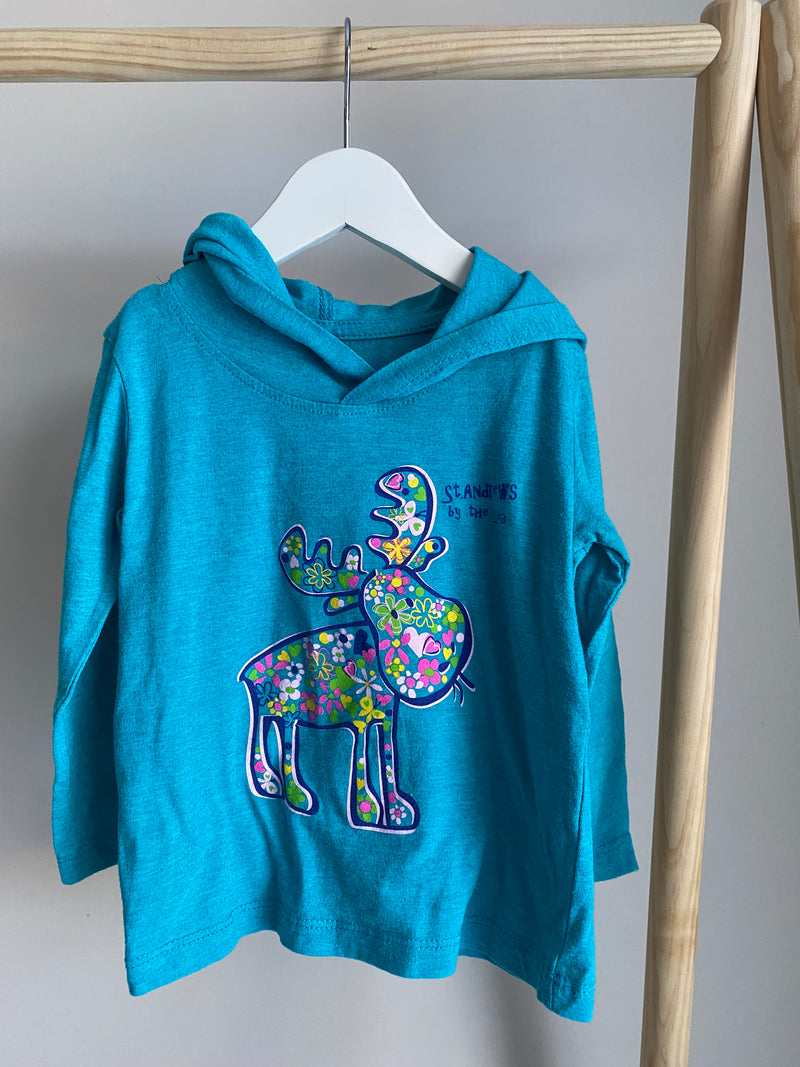 INITIAL Hooded Long Sleeve (2T)