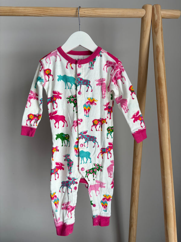 LITTLE BLUE HOUSE Moose Footless Sleeper (6-12 Months)