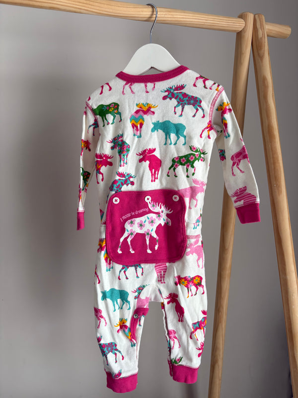 LITTLE BLUE HOUSE Moose Footless Sleeper (6-12 Months)