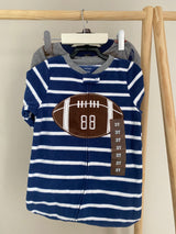 CARTERS Football Themed Sleeper’s (3 Years)